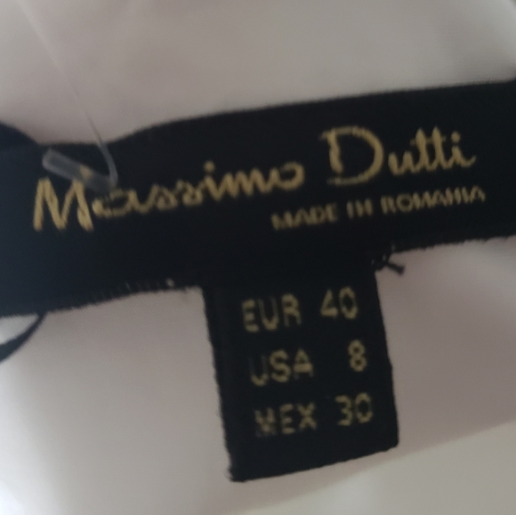 2/$20Massimo Dutti Cotton Wrap blouse - Picture 4 of 6